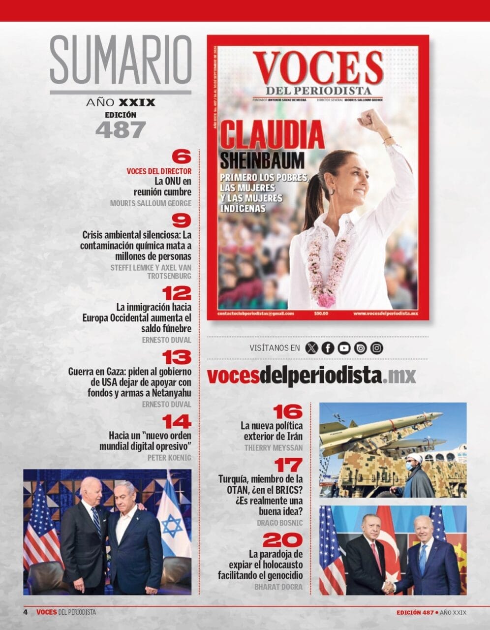 voces del periodista