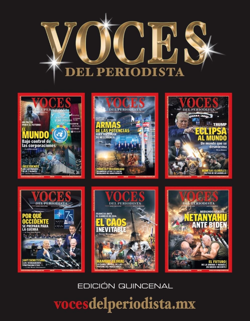 voces del periodista