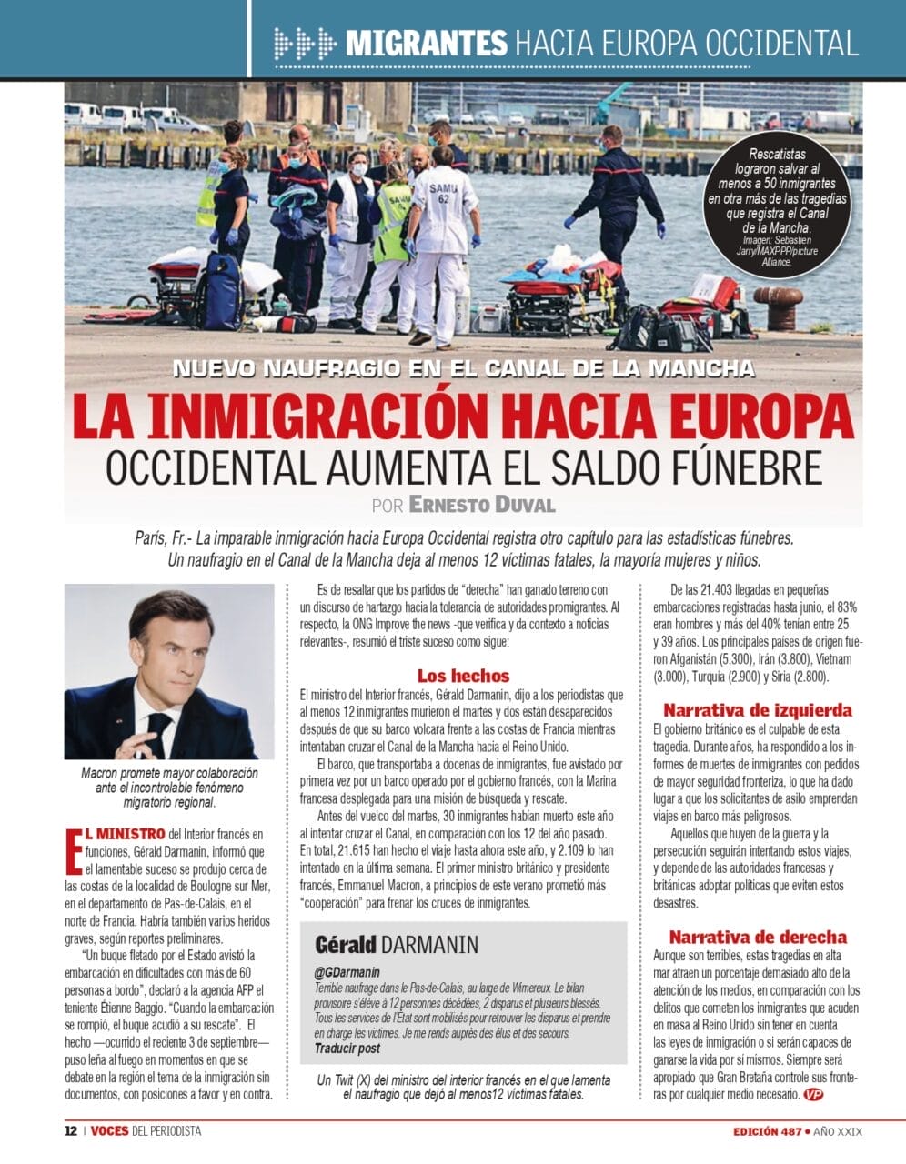voces del periodista