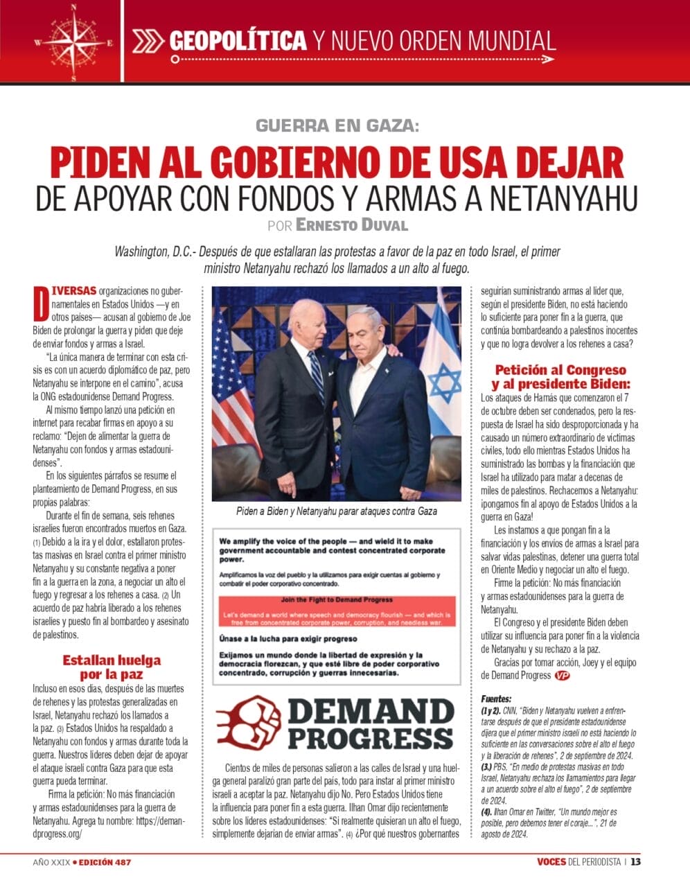 voces del periodista
