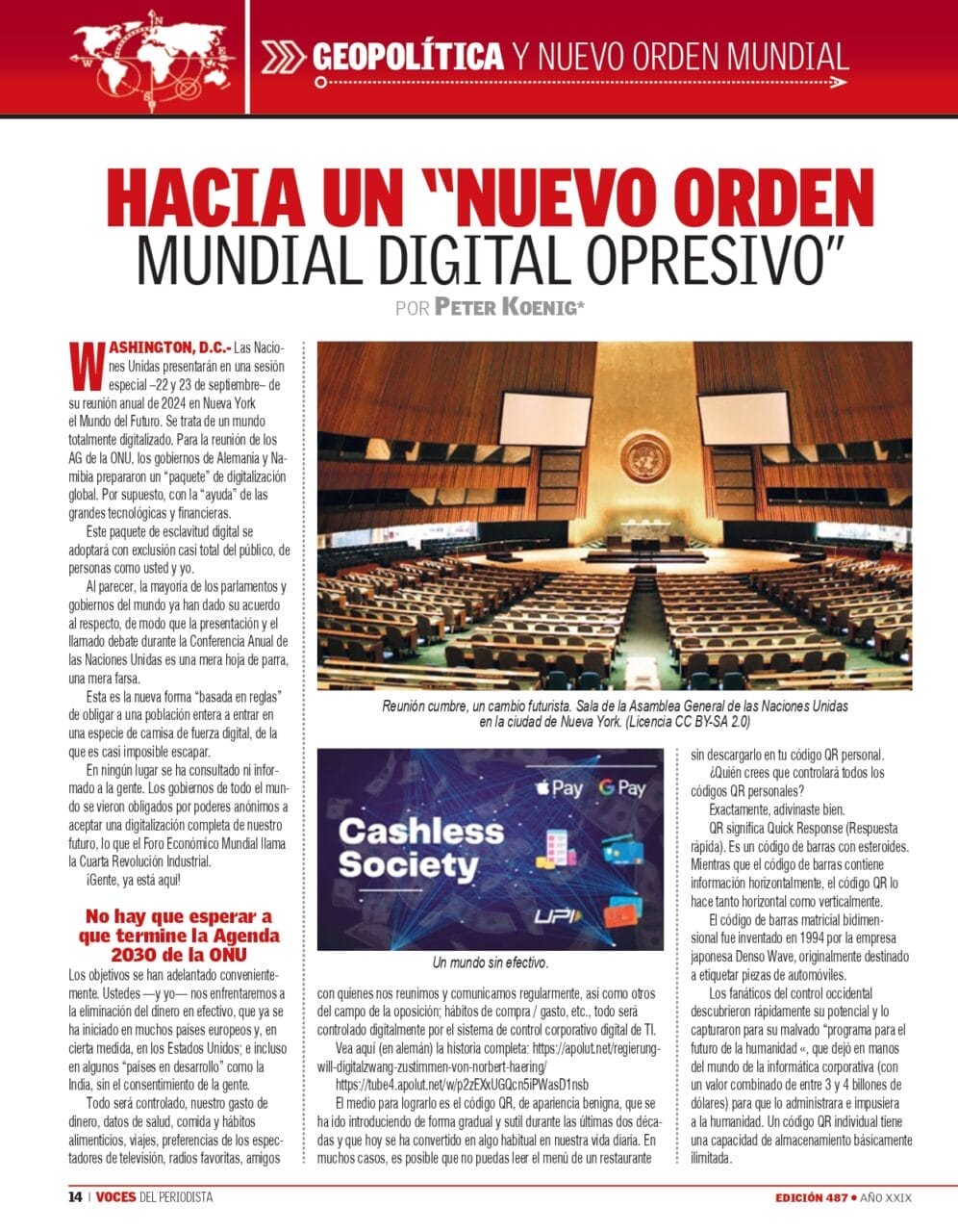 voces del periodista