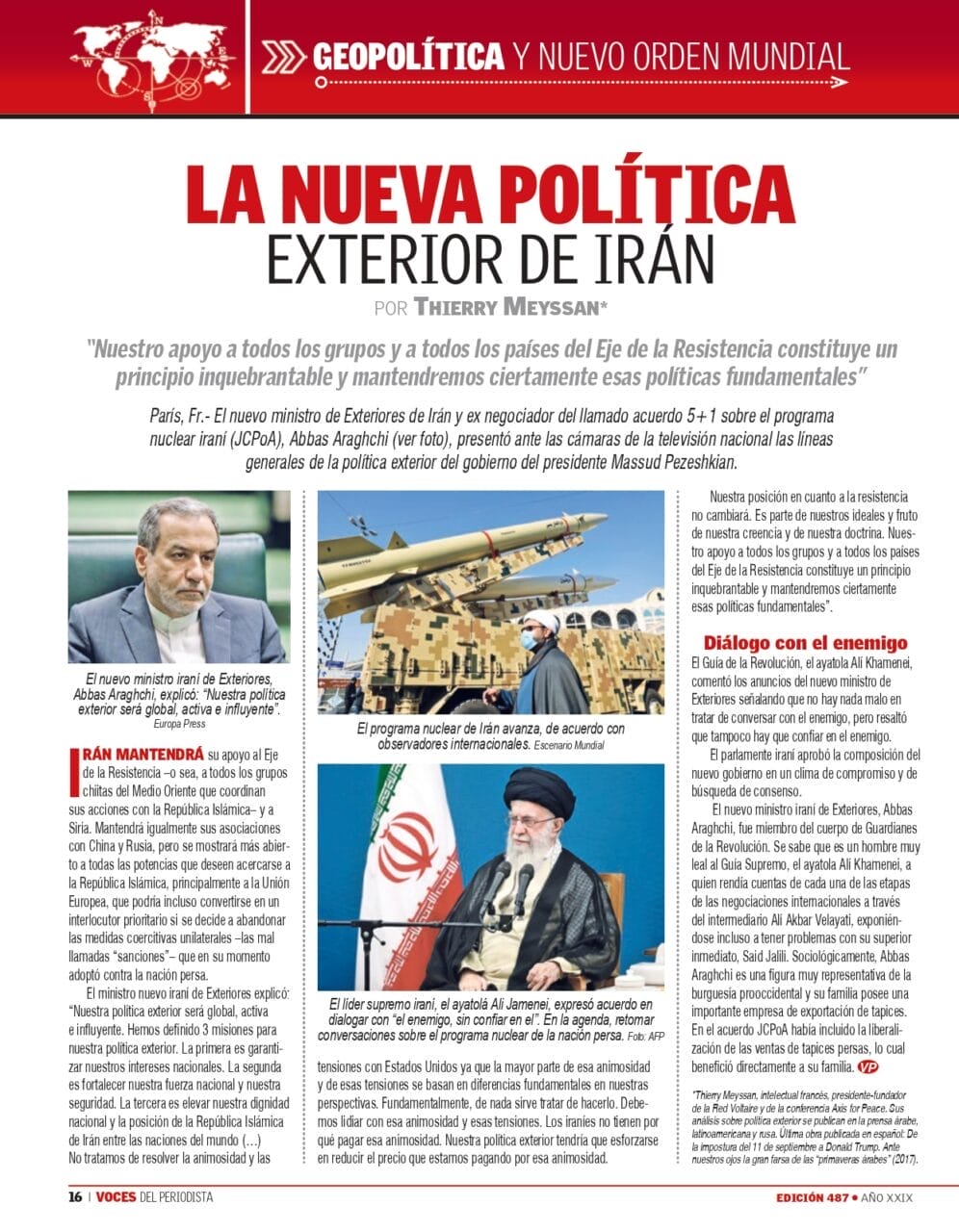 voces del periodista