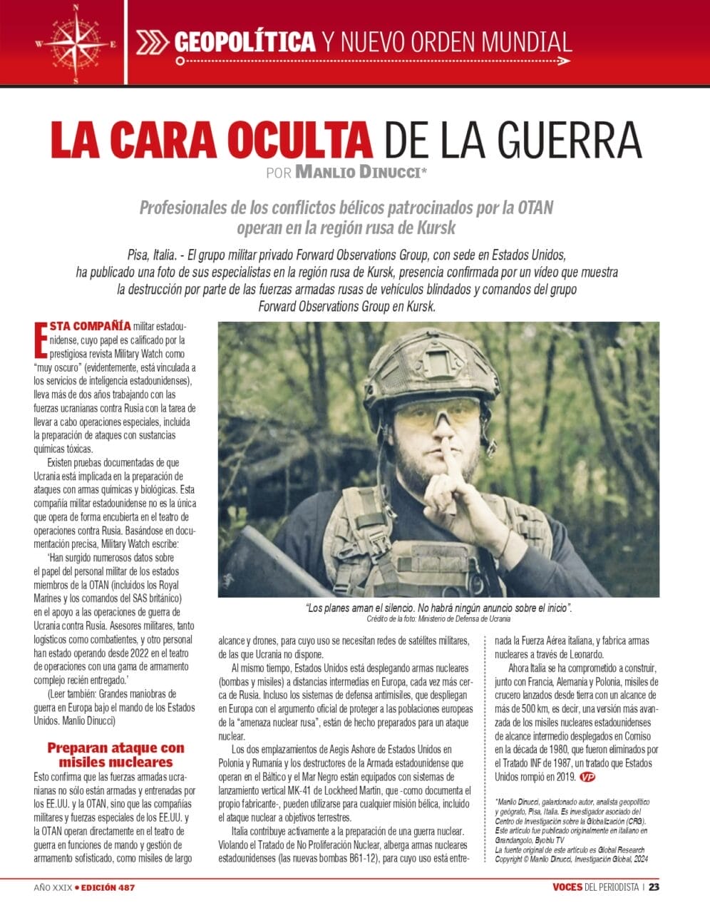 voces del periodista