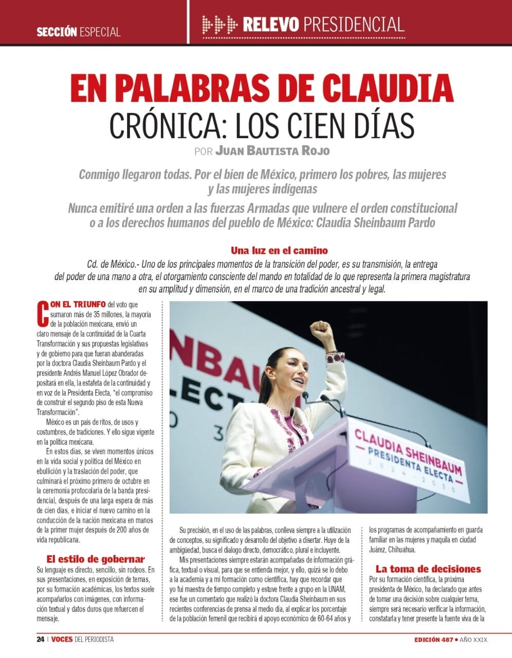 voces del periodista