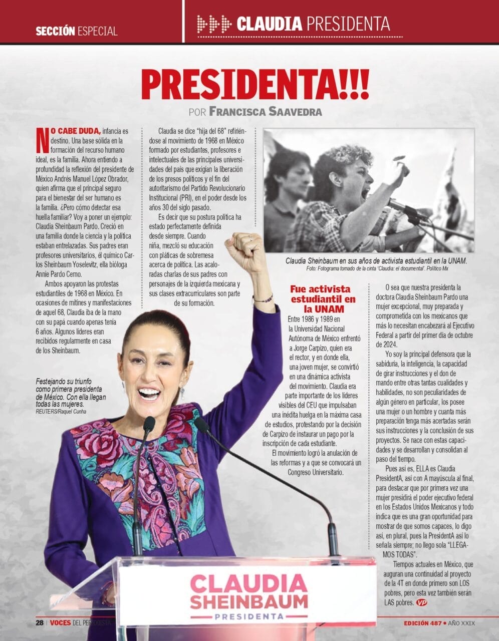 voces del periodista