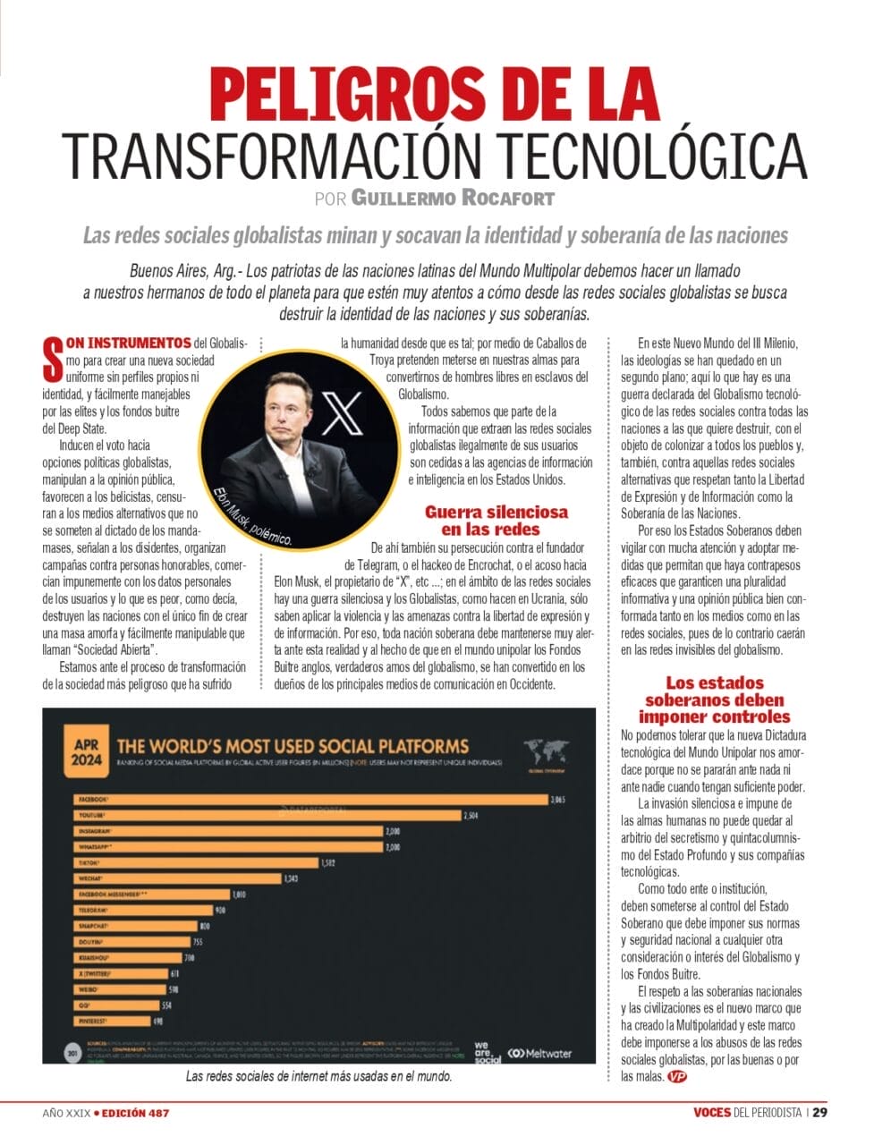 voces del periodista