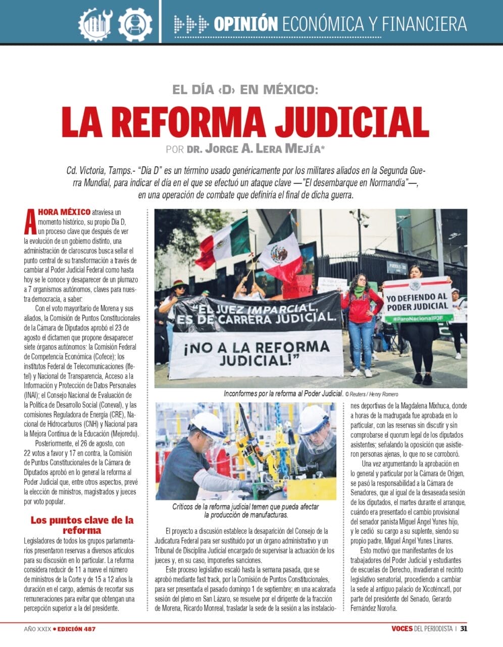 voces del periodista