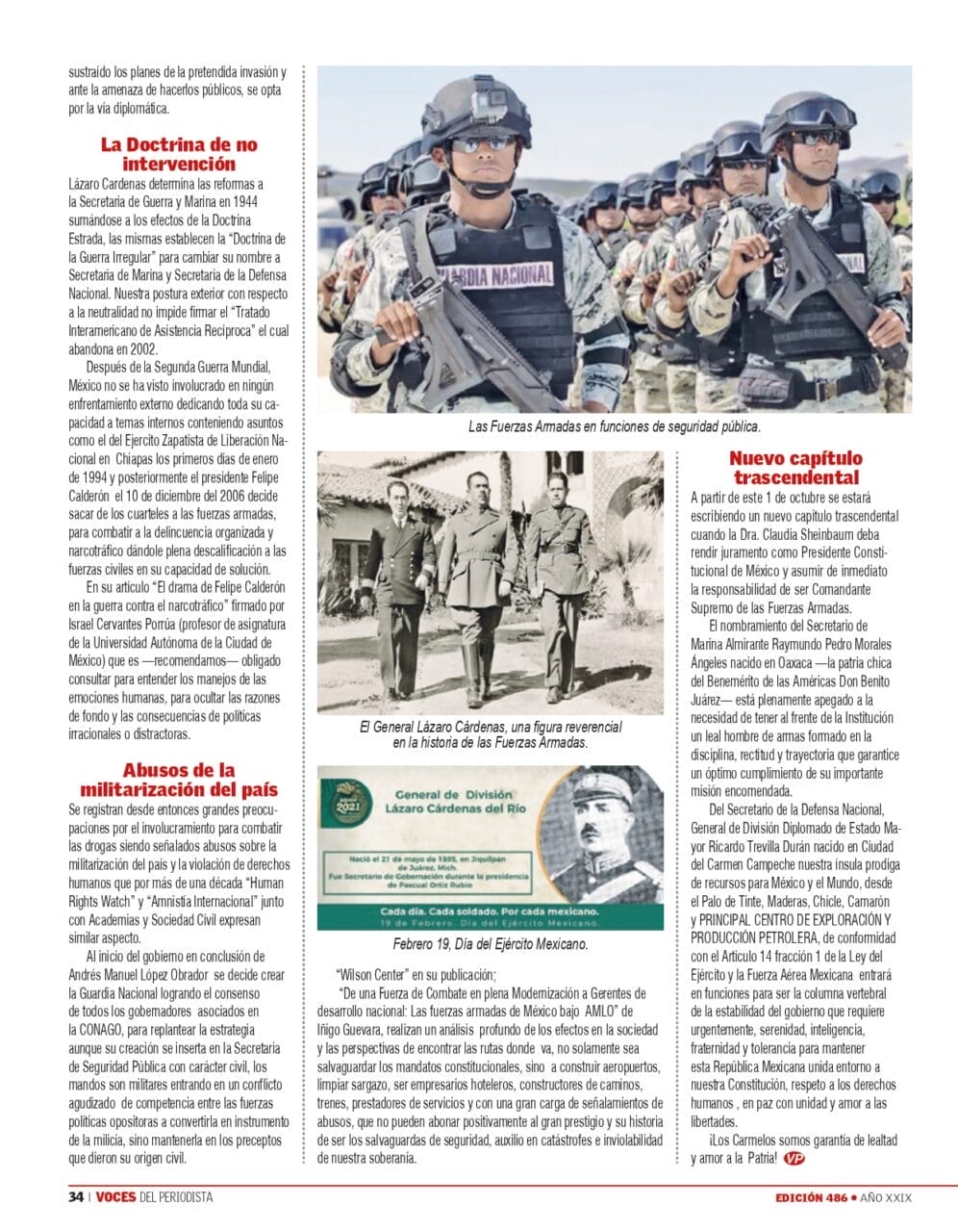 voces del periodista