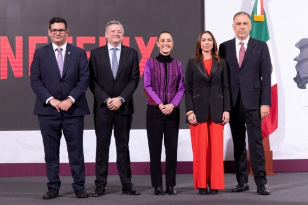 Netflix invierte en México 1 mil. Millones de Dólares. Fortalecerá la industria cinematográfica y generará empleos: Claudia Sheinbaum istmo