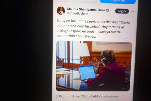 Ya casi está listo: Diario de una Transición Histórica de Claudia Sheinbaum mexico