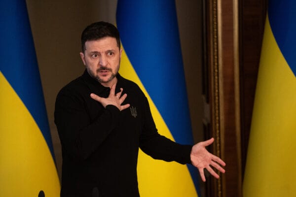 líder del régimen ucraniano, vladímir zelenski