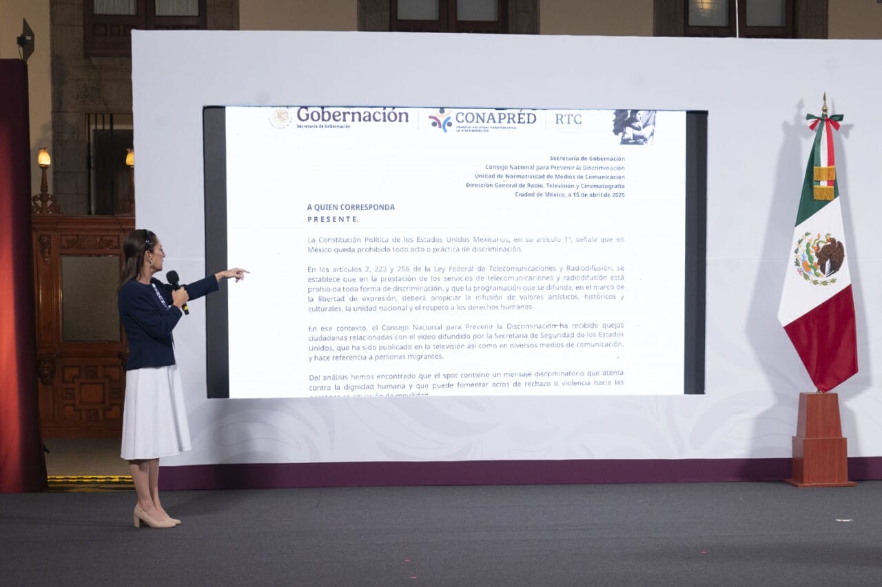 méxico prohibirá propaganda extranjera con mensajes discriminatorios en medios