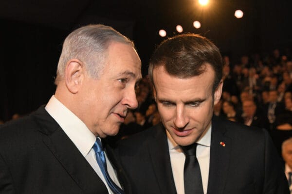 netanyahu macron