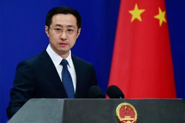 portavoz de la cancillería lin jian