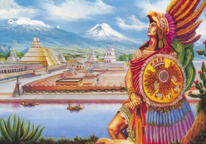 tenochtitlan,700 años de tenochtitlan,náhuatl,mexico-tenochtitlan,calpullis,cuenca de méxico