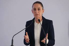 La presidenta de México reacciona tras bloqueo contra los aranceles de Trump