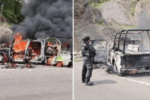 Mueren en una emboscada 5 policías en el sur de México